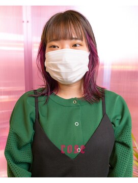 フィッツコア(FITS CORE) 人気のインナーカラーとラベンダーピンク