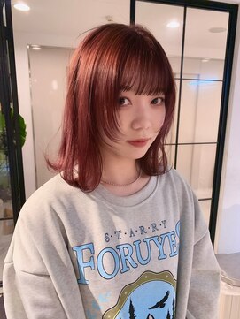 ラヴィズム 長岡店(LUVISM) 10代20代30代◎韓国ヘアー顔周りレイヤーおくれ毛前髪