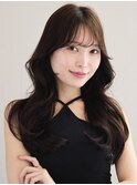 イメチェンヘアスタイル ハッシュカット フルバング 似合わせ