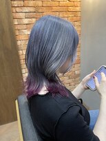 ソッチ(sotti.)&nbsp;silver×violetエンドカラー