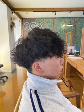 ジーシーエイト ヘアー(GC8 hair) 波巻きパーマ