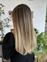 ソンリエ 青竹店(SONRiE)&nbsp;外国人風バレイヤージュカラー