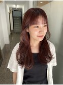 艶レッド系カラー