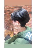 ハンサムショートブルーブラック