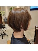 丸みショート
