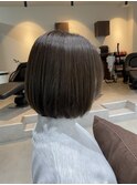 透明感カラー Aujua髪質改善トリートメント