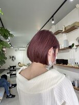 フロムドット(from.)&nbsp;ピンクベージュ＋ボブ