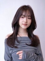 エースハバナ 渋谷(1 HAVANA) チョコグレージュ/20代30代大人かわいい/ミディアムレイヤー