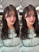 ボタン ハカタ(VOTAN hakata) レイヤーカット/オリーブグレージュ/簡単スタイリング