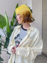 チクロヘアー(Ticro hair) @nkkn15 design yellow