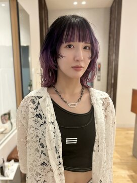 ルアウハク 梅田(LUAU Haku) ・ウルフレイヤーラベンダーグラデーション・【担当 タクノ】