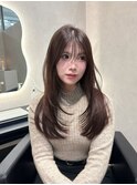 ミディアムレイヤー/大阪/梅田/茶屋町/マンツーマン/韓国/艶髪