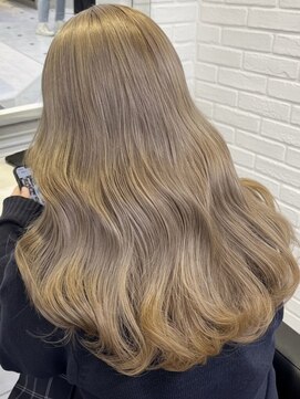 プロデュース 淵野辺店(Produce) ブリーチでも艶感を残した最新カラー。