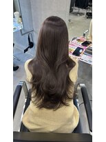 ラック(LUCK)&nbsp;バレイヤージュ/船橋/くすみベージュ/細めハイライト