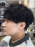 MEN’S HAIR/波巻ツイストスパイラル/フェザーパーマ/錦糸町