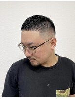 バーバースタイルズ 船橋店 クロップ×アイロンパーマ