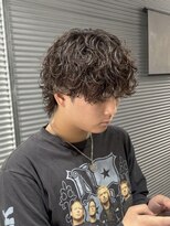 ガオプロデュースバイレボ(gao produced by revo)&nbsp;波巻きパーマシャドウパーマメンズパーマ刈り上げ柏駅