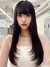 【クセで扱いづらい方はご相談ください】縮毛矯正＋ブロー【新杉田/顔周り】