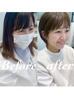 ビュートヨナカ(VIEW TOYONAKA)&nbsp;【３０代４０代５０代】大人かわいい丸みショート/若見え/顔周り