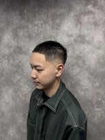 スピン 本八幡(SPIN)&nbsp;MEN’S HAIR/サーフカール/刈り上げセンターパート/本八幡