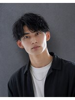 メンズリュール 心斎橋(Men's Lueur.) サーフカール ツイストスパイラル ツイスパ ラウンドマッシュ