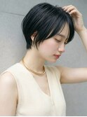 コンパクトショートヘア　髪質改善/ショート/前髪/一宮