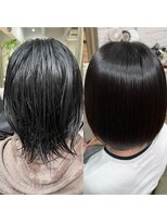 ボクノ 3号店(bokuno) 髪質改善矯正Before After
