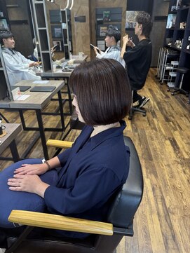 シャインヘアフラッペ 新百合ヶ丘2号店(Shine hair frappe) shine hair frappe ボブ