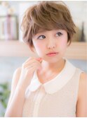 プラスパーマで♪¨モテカジュ¨ショートa