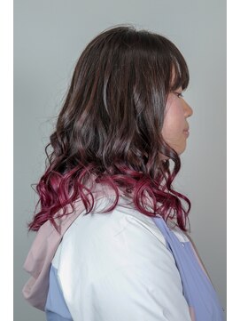 クリップ ジョイント ゴッド(CLIP JOINT GOD) キュートな毛先カラー