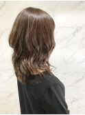 デジタルパーマ×ふんわりセミロング【表参道青山原宿】