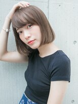 ルティア 池袋(Lutia)&nbsp;ナチュラルな前下がりボブ