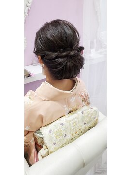 メルシー(Merci) 【Mｅｒｃｉ】着物に合うヘアセット☆