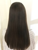 カンナヘアーメゾン(Canna hair maison)&nbsp;【梅田中津canna】SNB3縮毛矯正　大人うる艶ストレートロング