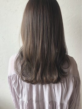 ニィー バイ ディコ(nii by Dico) くびれオトナヘア×ラベンダーグレージュ