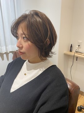 ミント 鳳(Mint.) 20代30代40代大人可愛い小顔ショートウルフ