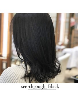 アパルトメント ジェシカ(l'appartement de Jessica) シースルーブラック