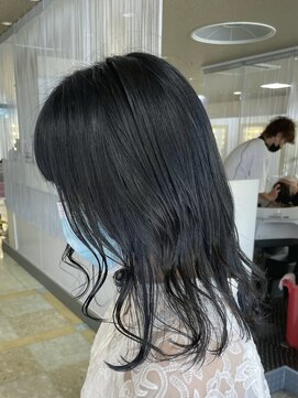 シャンプーボーイ 宮崎駅前店(SHAMPOO BOY) コリアンブルー☆インディゴ(^^)