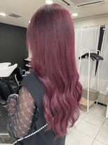 ディア(.eer)&nbsp;【ダブルカラー＋エクステ】　ピンクラベンダー