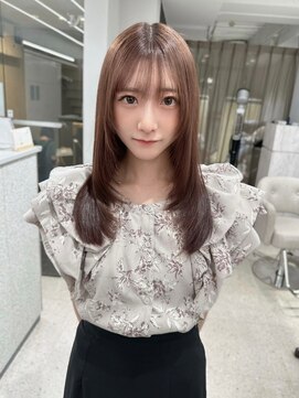 ノイズ オオサカ(NOISM) *ロングレイヤーカット!ハイレイヤーセミロングウルフカット