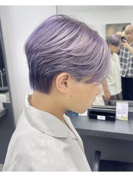 カンゴール サロン トウキョウ セントラル 原宿(KANGOL SALON TOKYO CENTRAL) メンバカラー/パープルグラデーション