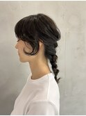 簡単ヘアアレンジ