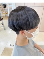 ヘアメイク アージュ 大野城 下大利店(HAIR MAKE age)&nbsp;マッシュショート×ハイライト　20代30代40代
