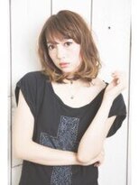 ステージ(STAGE) 大人かわいい/レイヤーロング/グレーベージュ/前髪パーマ/幡ヶ谷