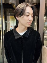 ウルフ/アッシュブラック/カルマパーマ/ベリーショート/表参道