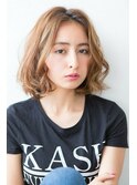 【NiCO 八戸】大人可愛い 無造作 カール センターパート ♪