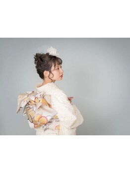 各行事のお着付けお任せ下さい♪大切な日はプロの技術でより華やかに彩ります♪