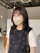 アワイ(awai) ブリーチ無しオリーブベージュ