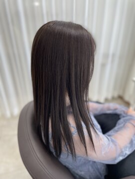 スリールヘア(Sourire hair) 暗めバイオレットカラー