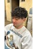 【メンズ限定】カット＋パーマ＋頭皮ケアデトックス　14300⇒10000